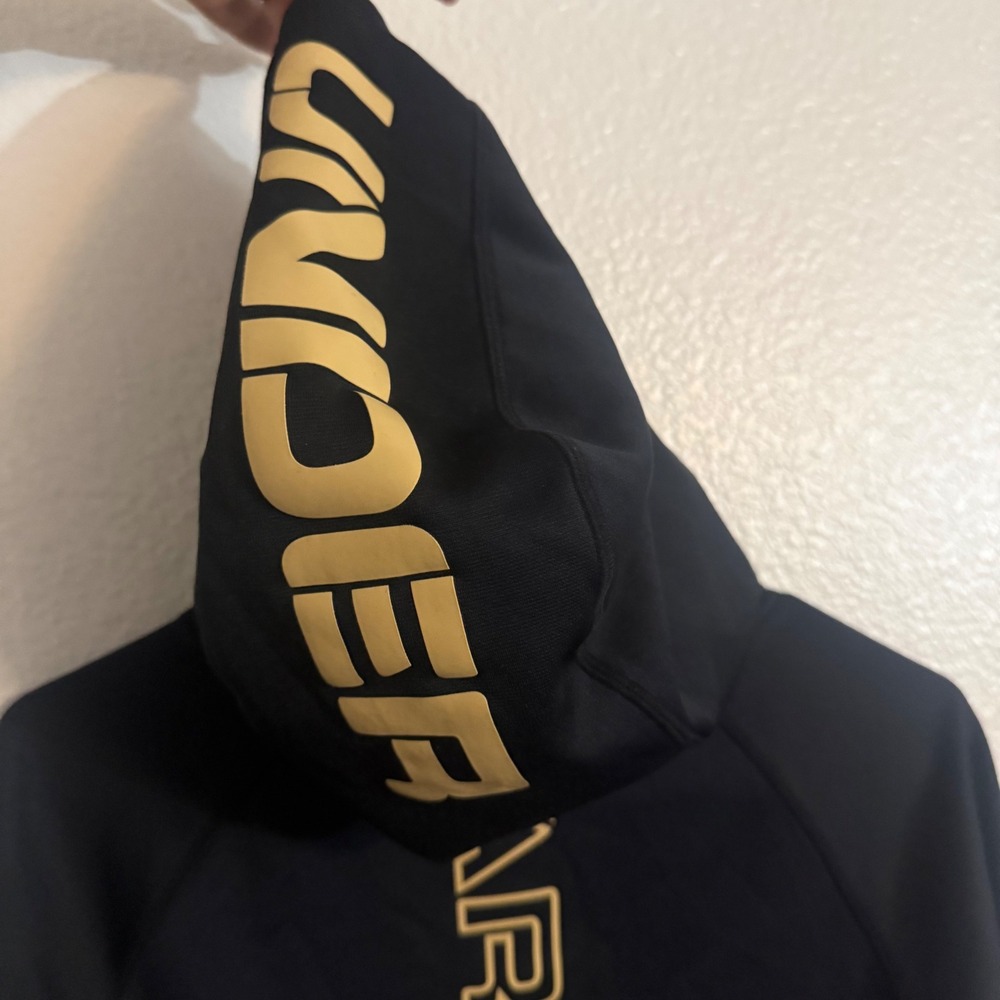 UCF Knights‎ NCAA Under Armour Vertical Logo Hoodie Sweatshirt Youth Size Large - Picture 7 of 8